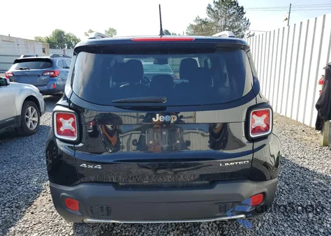 2017 Jeep Renegade Limited из США, поврежденный, VIN ZACCJBDB9HPF72675